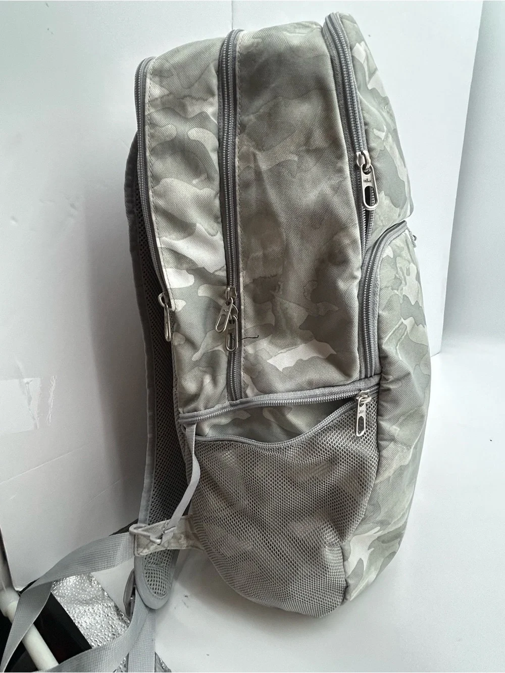 Nike Brasilia X-Large Gray Camo Backpack